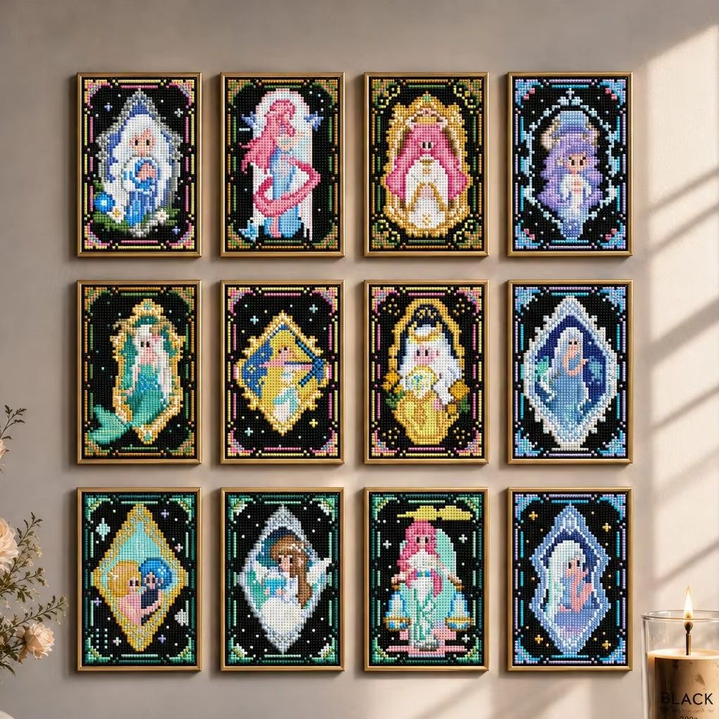 Photo Mosaic Print - ชุดงานศิลปะเพชร 5D DIY MINIGEM ขนาด 10x15