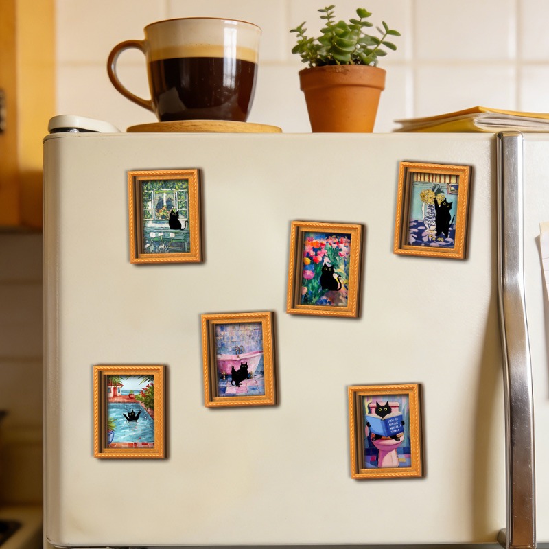 กรอบรูปแม่เหล็กไม้สไตล์ภาพวาดส - Engraved Wood Frame บทวิจารณ์และราคา