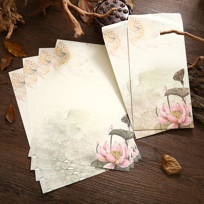 ชุดกระดาษเขียนจดหมายและซองจดหม - Wax Seal Letter Kit บทวิจารณ์และราคา