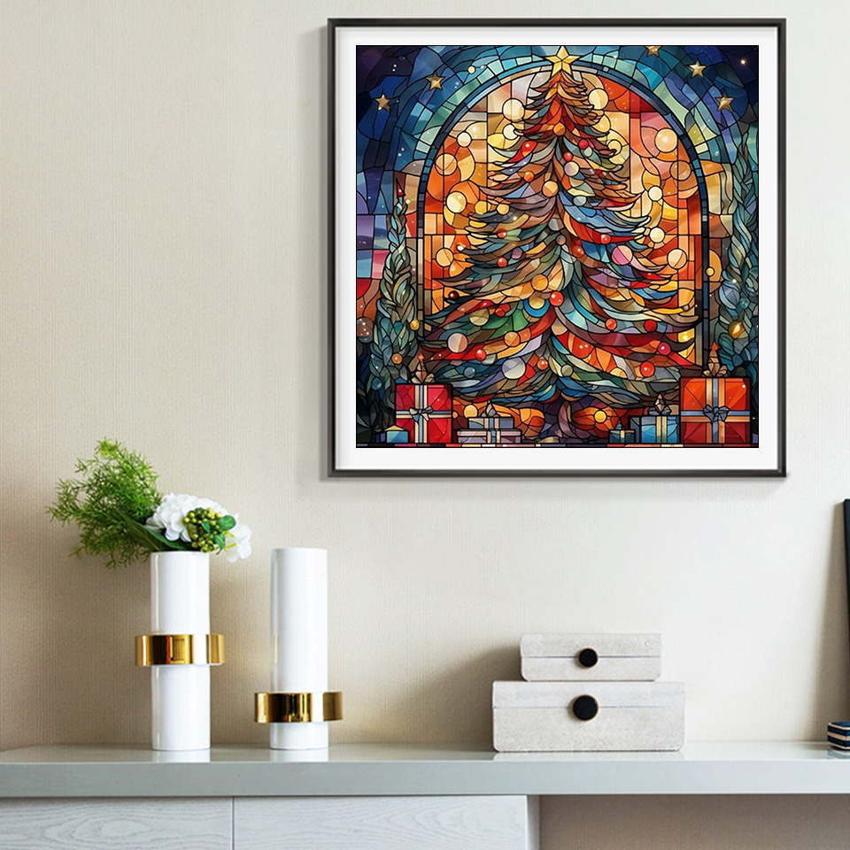 Evershine ภาพวาดภูมิทัศน์ DIY  - Photo Mosaic Print บทวิจารณ์และราคา