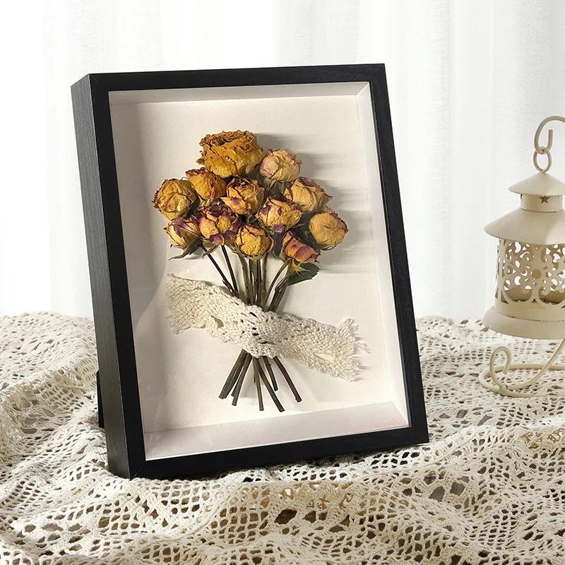 กรอบรูปแบบกล่องลึก 3 ซม., กล่อ - Engraved Wood Frame บทวิจารณ์และราคา
