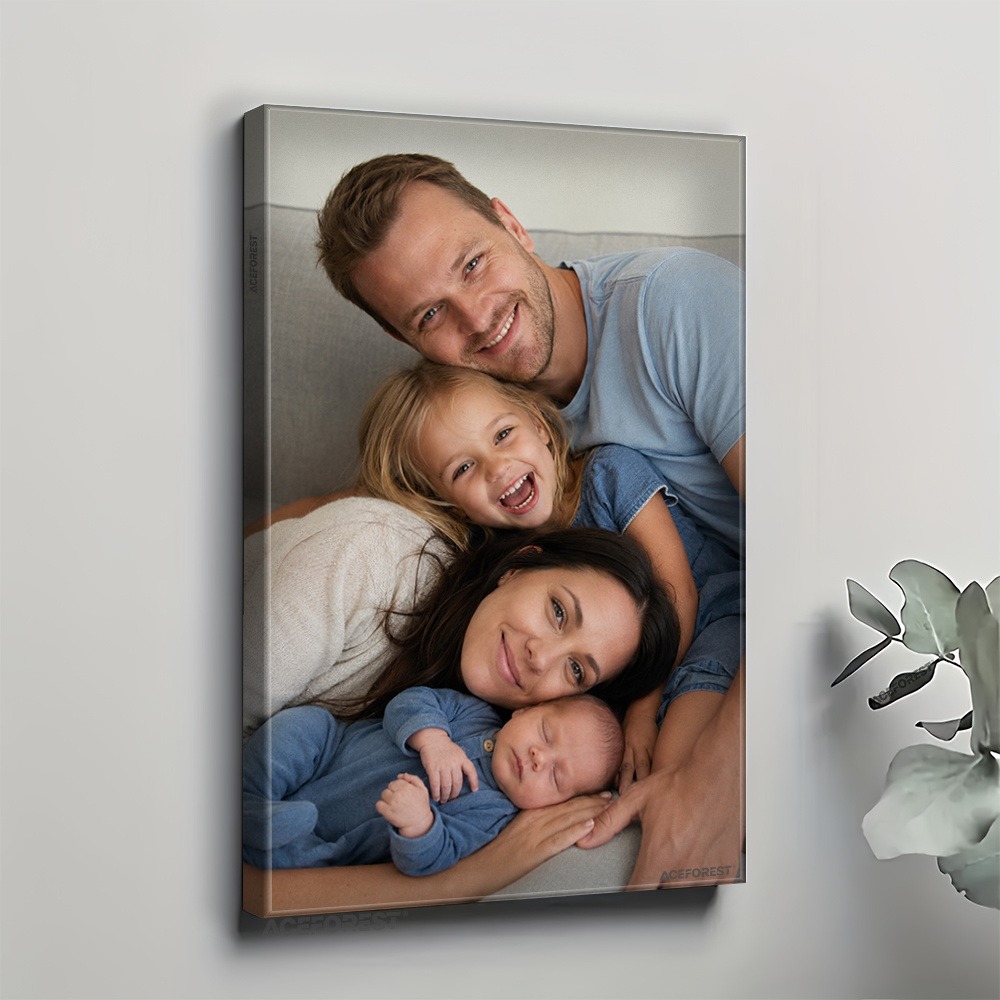 ภาพพิมพ์บนผ้าแคนวาส 2D แบบปรับ - Engraved Wood Frame บทวิจารณ์และราคา